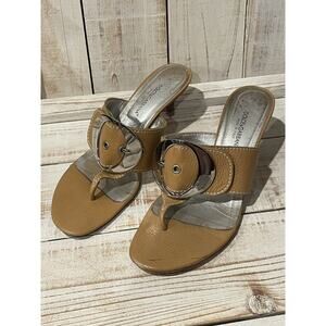 Dolce and Gabbana Sandal's With 1.5 in Kitten Heel women's‎ Shoe Size 39.5